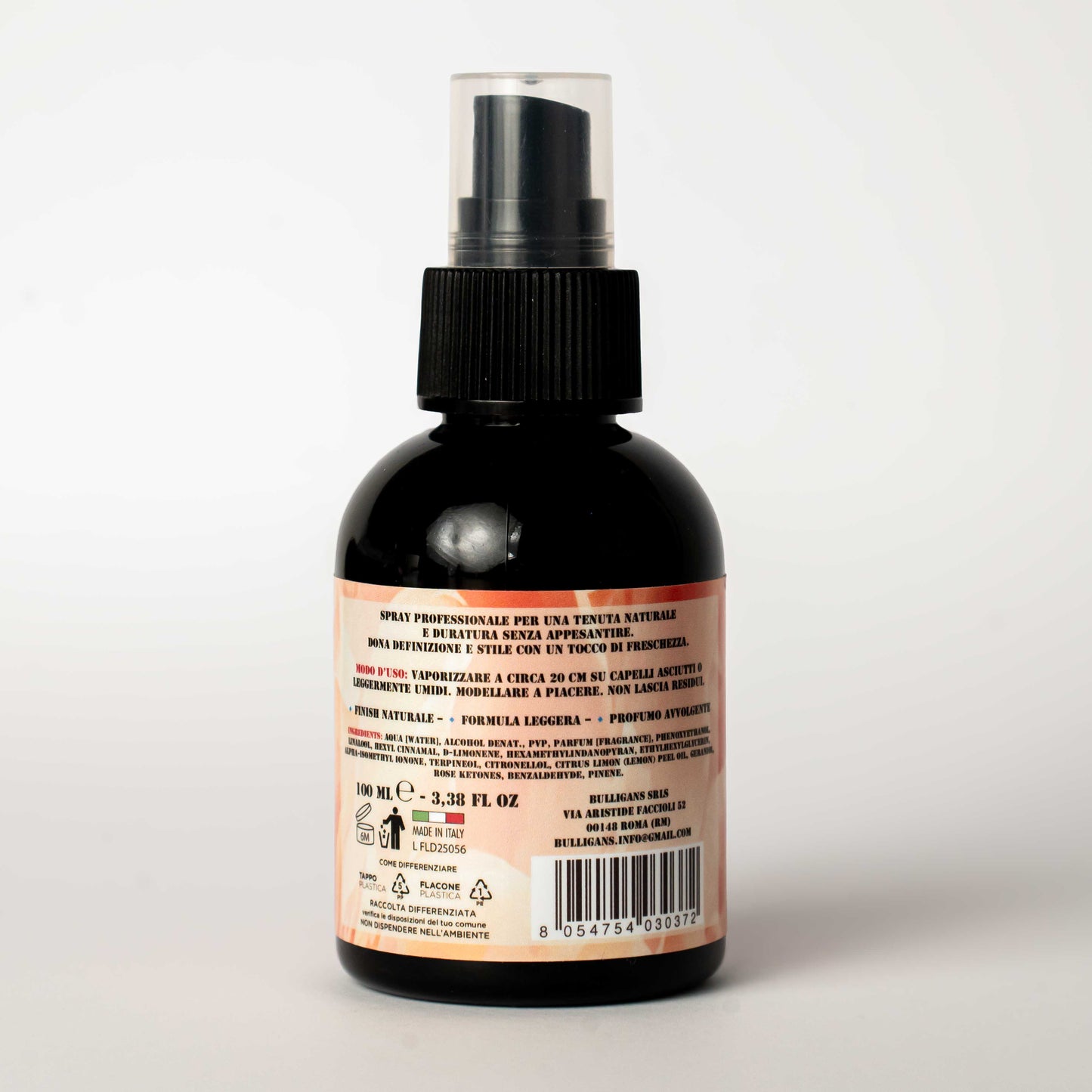 Sculpture Spray Pesca Bianca – Styling Professionale & Duraturo | Bulligans