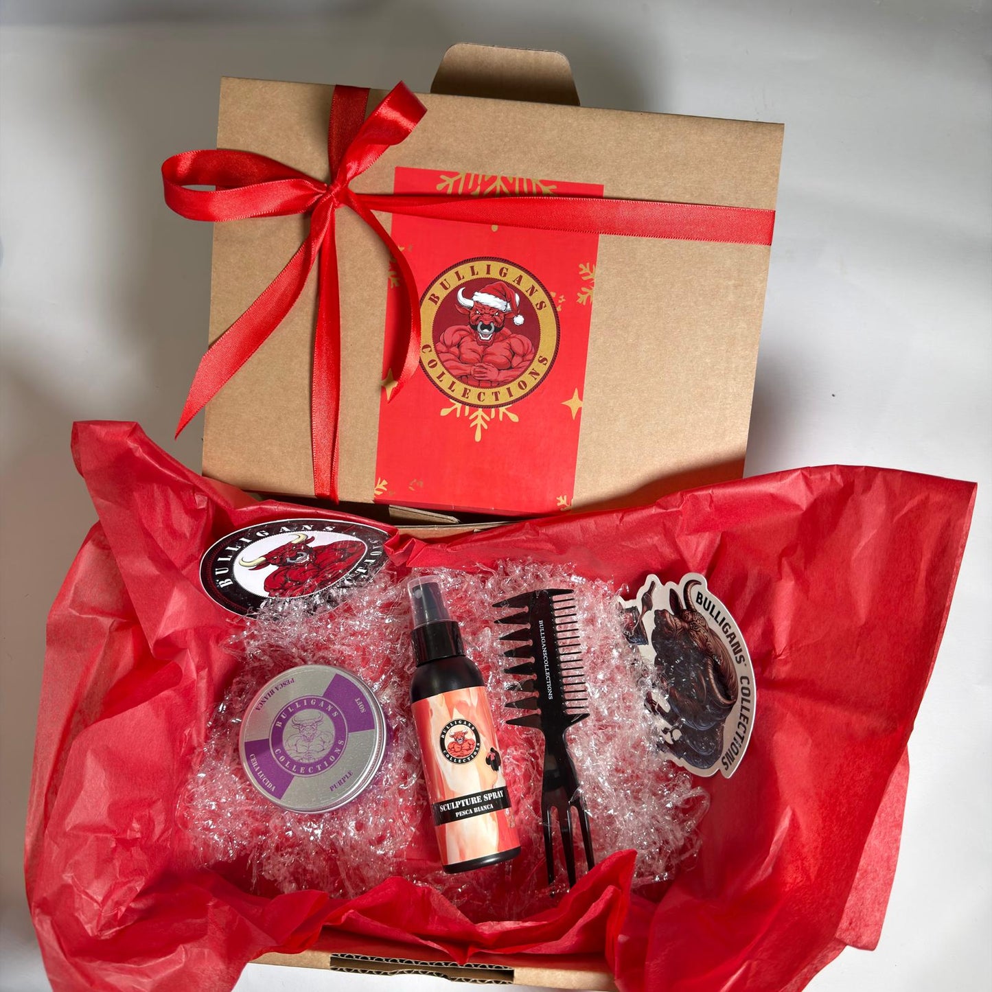 BOX CIUFFO GRAFFIATO EFFETTO BAGNATO