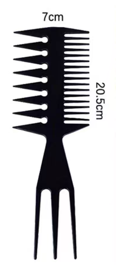 PETTINE PROFESSIONALE DENTATO 7X20.5CM