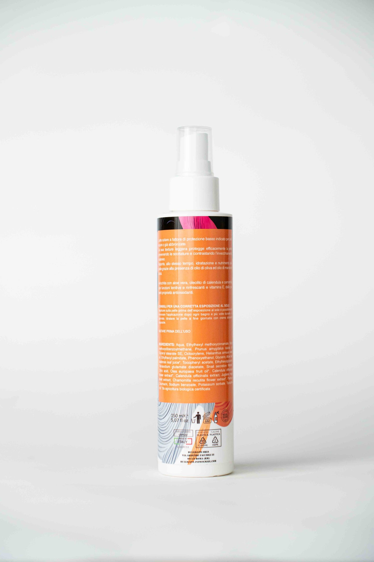 Sunscreen SPF 15 – Light Protection, Intense Hydration