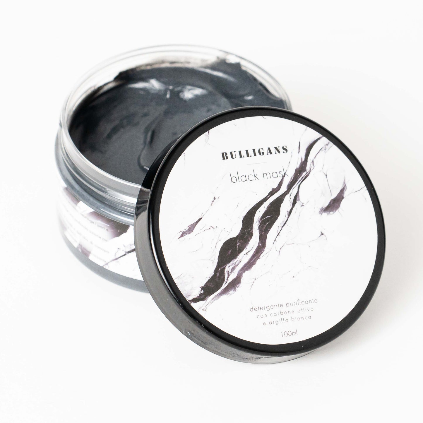 Maschera Viso Detox Dermolevigante | Black Mask Bulligans